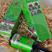 Load image into Gallery viewer, Organics Rosemary Mint Scalp &amp; Hair Strengthening Essential Oil
