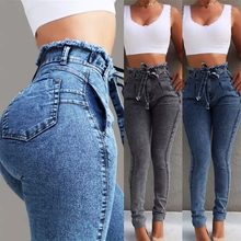 Load image into Gallery viewer, High Waist Jeans
