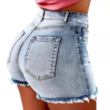 Load image into Gallery viewer, Lady Hot Denim Shorts
