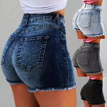 Load image into Gallery viewer, Lady Hot Denim Shorts
