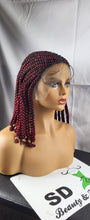 Load image into Gallery viewer, Box Braide Lace Front Wigs with Beads
