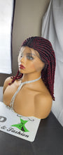 Load image into Gallery viewer, Box Braide Lace Front Wigs with Beads
