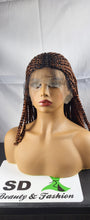 Load image into Gallery viewer, Box Braide Lace Front Wigs with Beads
