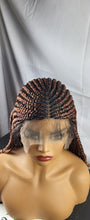 Load image into Gallery viewer, Box Braide Lace Front Wigs with Beads
