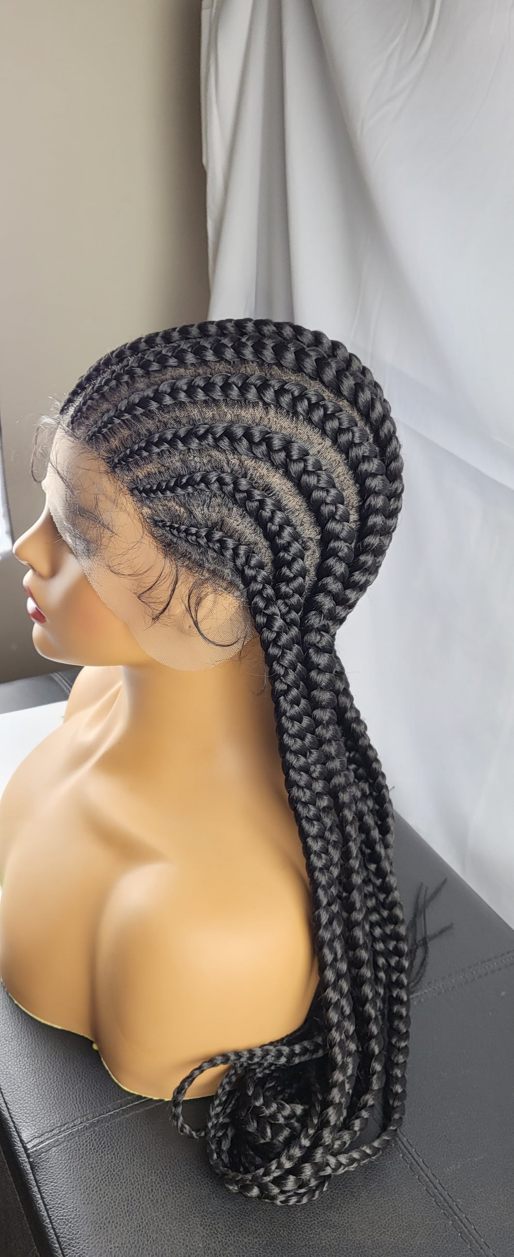 11 Strands Box Braids Lace