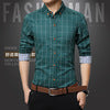 Men Slim Fit Long Sleeve Shirt