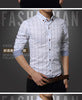 Load image into Gallery viewer, Men Slim Fit Long Sleeve Shirt
