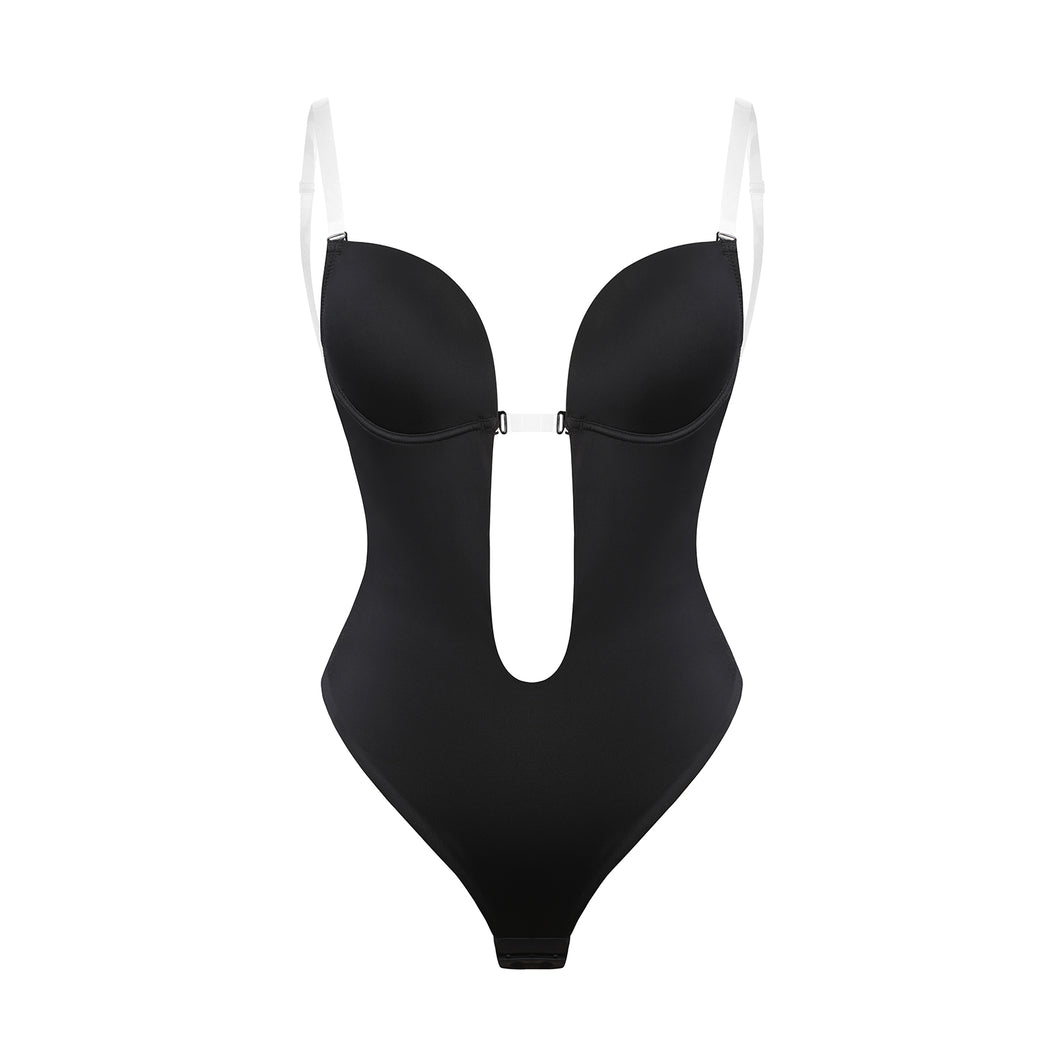 Deep V Thong Bodysuit