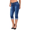 Load image into Gallery viewer, Women&#39;s Denim Capri Pants
