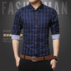 Load image into Gallery viewer, Men Slim Fit Long Sleeve Shirt
