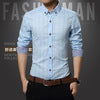 Load image into Gallery viewer, Men Slim Fit Long Sleeve Shirt
