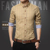 Load image into Gallery viewer, Men Slim Fit Long Sleeve Shirt
